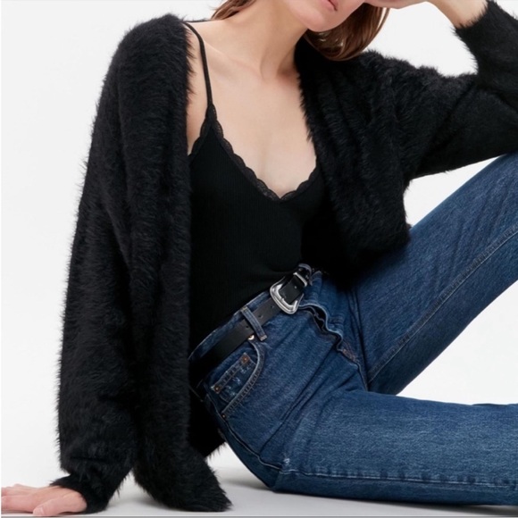 UO | Nabila | Fuzzy | Cardigan - Picture 1 of 16